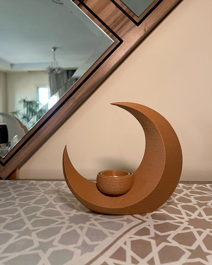 Crescent Candle Holder