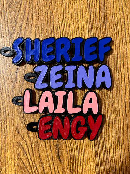 Customizable Name Tag